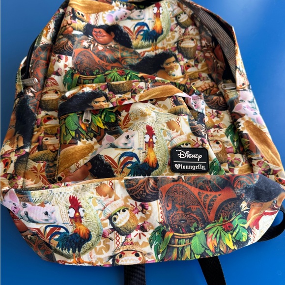 Loungefly Disney classic size backpack - Moana and friends - Picture 6 of 6